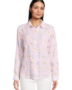 Women Lilly Pulitzer Sea View Button-Down