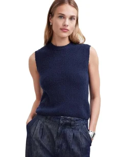 Women Madewell Seneca Cotton Boucle Tank