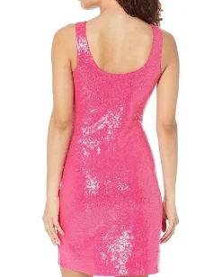 Women Commando Sequin Mini Dress SEQ300