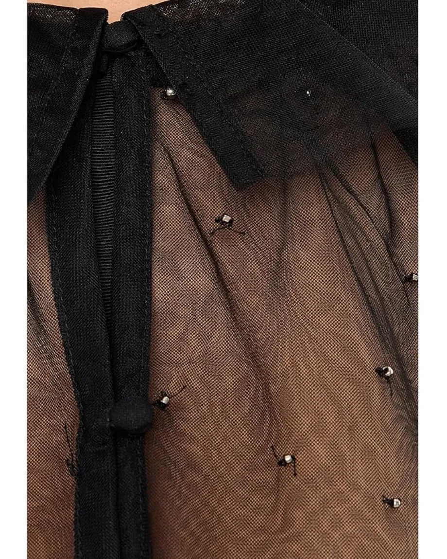 Women AllSaints Sez Emb Tulle Cape