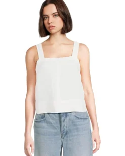 Madewell Shania Top - 100% Linen Salt Sale