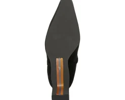 Sam Edelman Shea Black Suede Wide Calf New