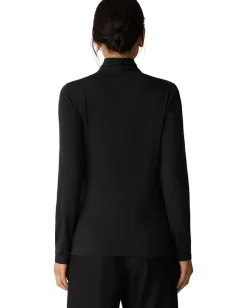 Women Eileen Fisher Sheer Knit Turtle Neck Top