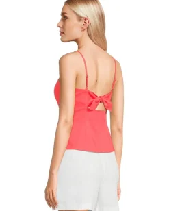 Lilly Pulitzer Shelli Stretch Top Cane Coral Discount