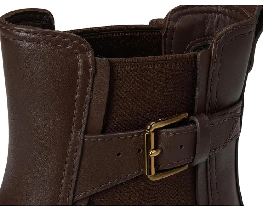 Women Cole Haan Shibley Waterproof Lug Buckle Booties