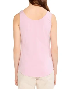 NIC+ZOE Shirt Tail Perfect Tank Pink Hue New