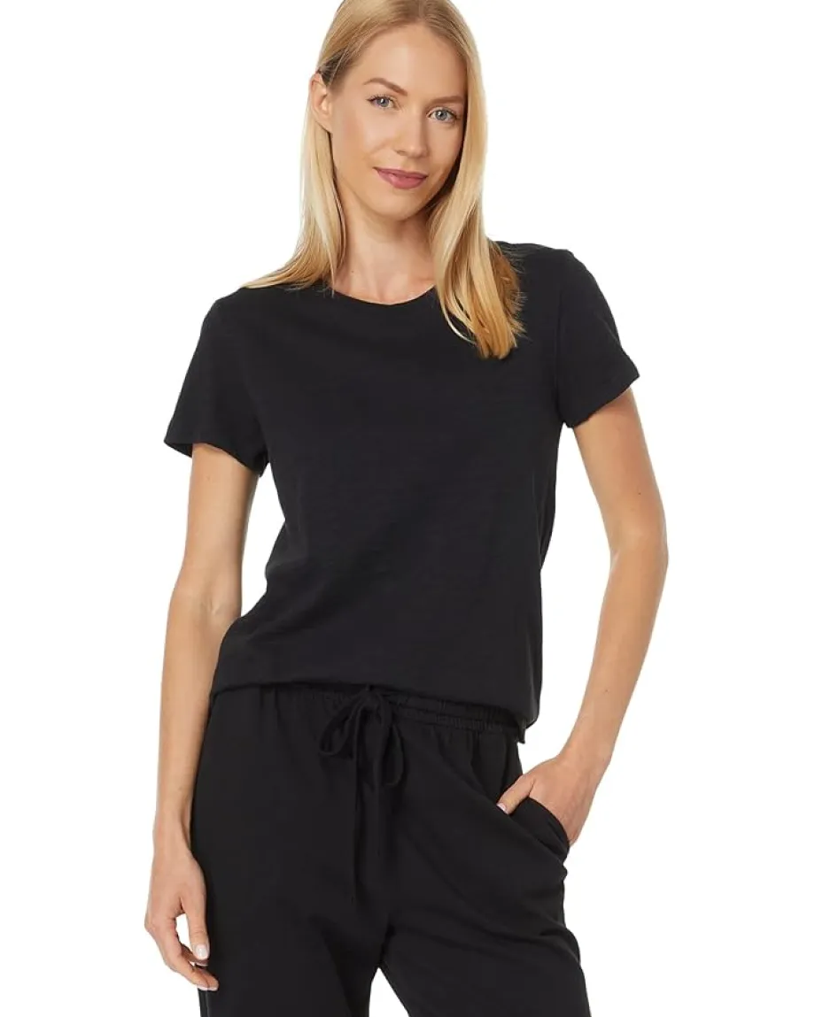Women Lilla P Short Sleeve Crew Neck