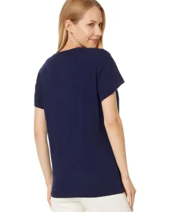 Mod-o-doc Short Sleeve Crew Neck Favorite Tee Navy Licorice Sale