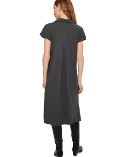Women Mod-o-doc Short Sleeve Dolman Midi Dress
