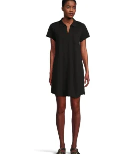 Women Mod-o-doc Short Sleeve Johnny Collar Dress