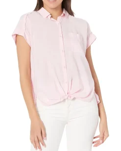 Women Splendid Short Sleeve Paige Shirt