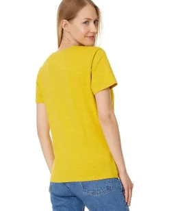 Women Pendleton Short Sleeve V-Neck Tee