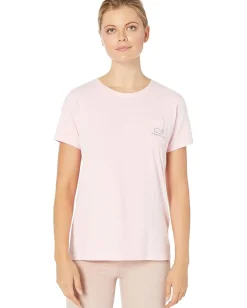 Vineyard Vines Short Sleeve Whale Pocket Tee Flamingo