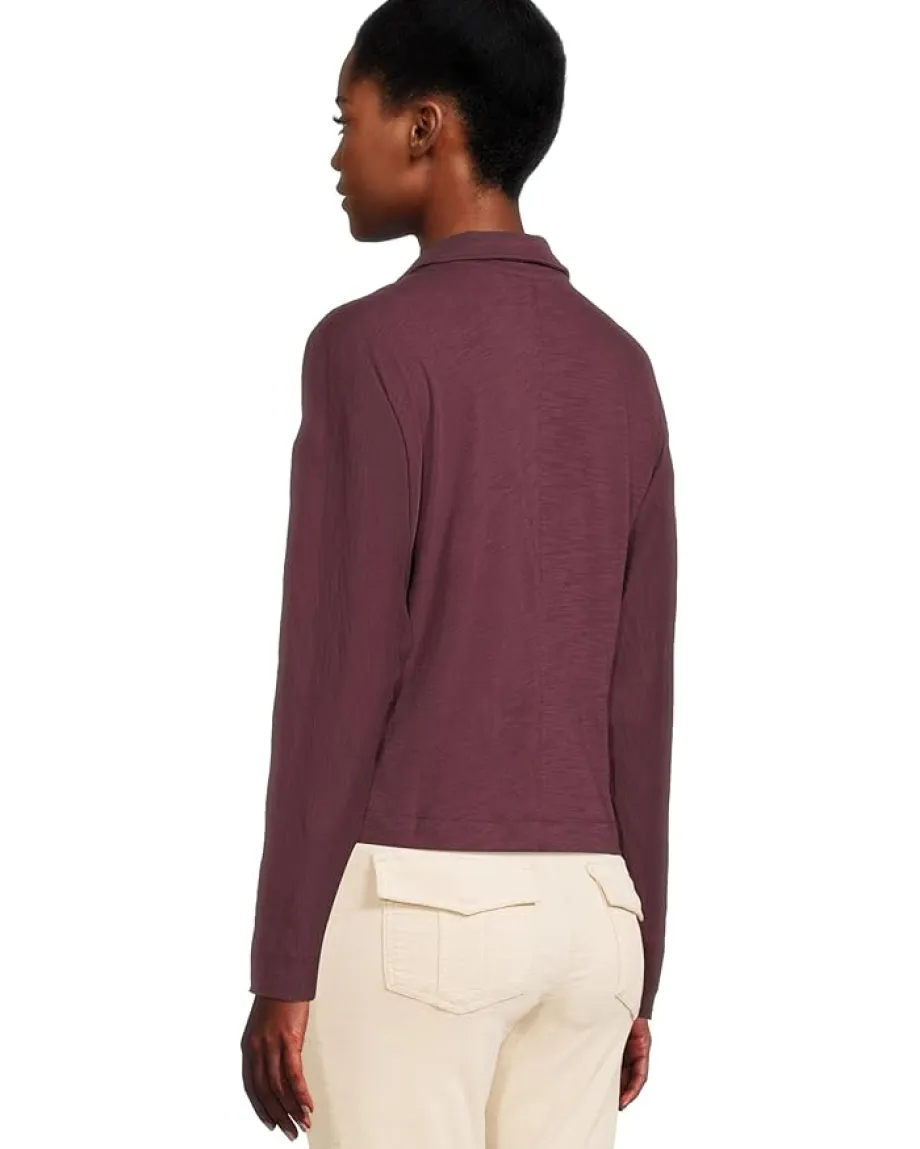 Women Lilla P Side Pleat Button-Down