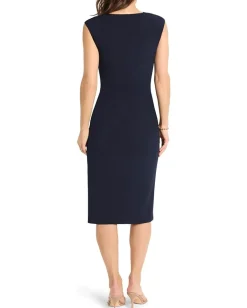 Women NIC+ZOE Side Ruche Dress