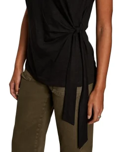 Women Sanctuary Side Tie Muscle Tee