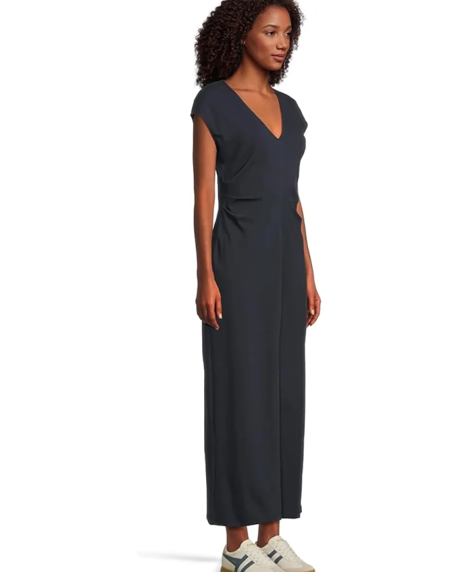 Women Lilla P Side Tuck Maxi Dress