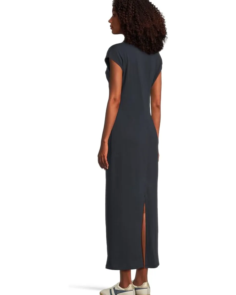 Women Lilla P Side Tuck Maxi Dress