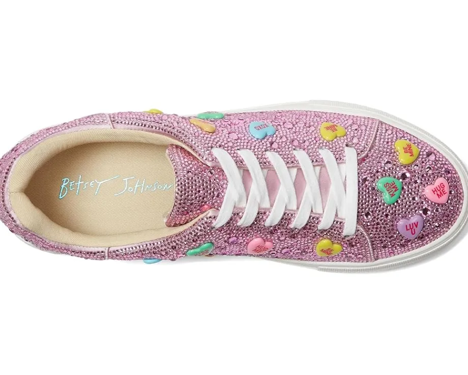 Blue by Betsey Johnson Sidny Pink Multi Heart Outlet