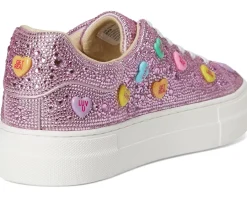 Blue by Betsey Johnson Sidny Pink Multi Heart Outlet