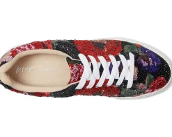 Blue by Betsey Johnson Sidny Black Flower Multi Online