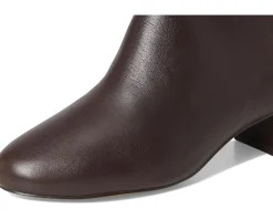 Johnston & Murphy Sienna Belted Bootie Dark Brown