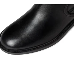 Cole Haan Silvana Tall Buckle Boots Black Leather Outlet