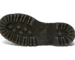 Dr. Martens Sinclair Leather Platform Boots Dark Taupe Outlet