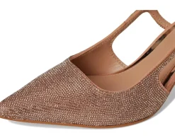 Vince Camuto Sindreea Rhinestone Block Heel Slingback Pump Blush Online