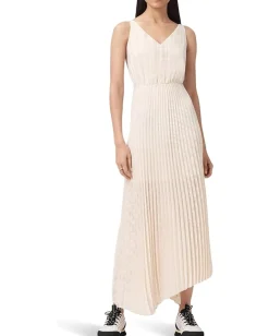 AllSaints Sinead Dress Swan White Hot