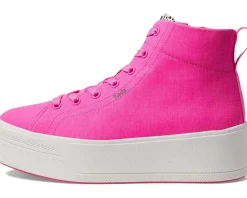 Keds Skyler Hi Lace Up Fuchsia Canvas Clearance