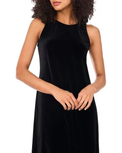 Vince Camuto Sleeveless Aline Maxi Rich Black Hot