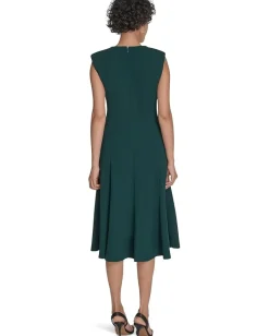 Women Calvin Klein Sleeveless Aline Midi