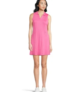 Callaway Sleeveless Flounce Dress Cheeky Pink Online