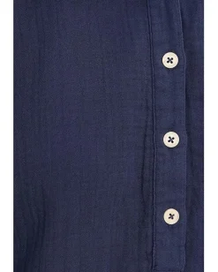 Women Mod-o-doc Sleeveless Henley Shirt