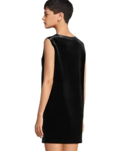 Norma Kamali Sleeveless Mini Dress Black Hot