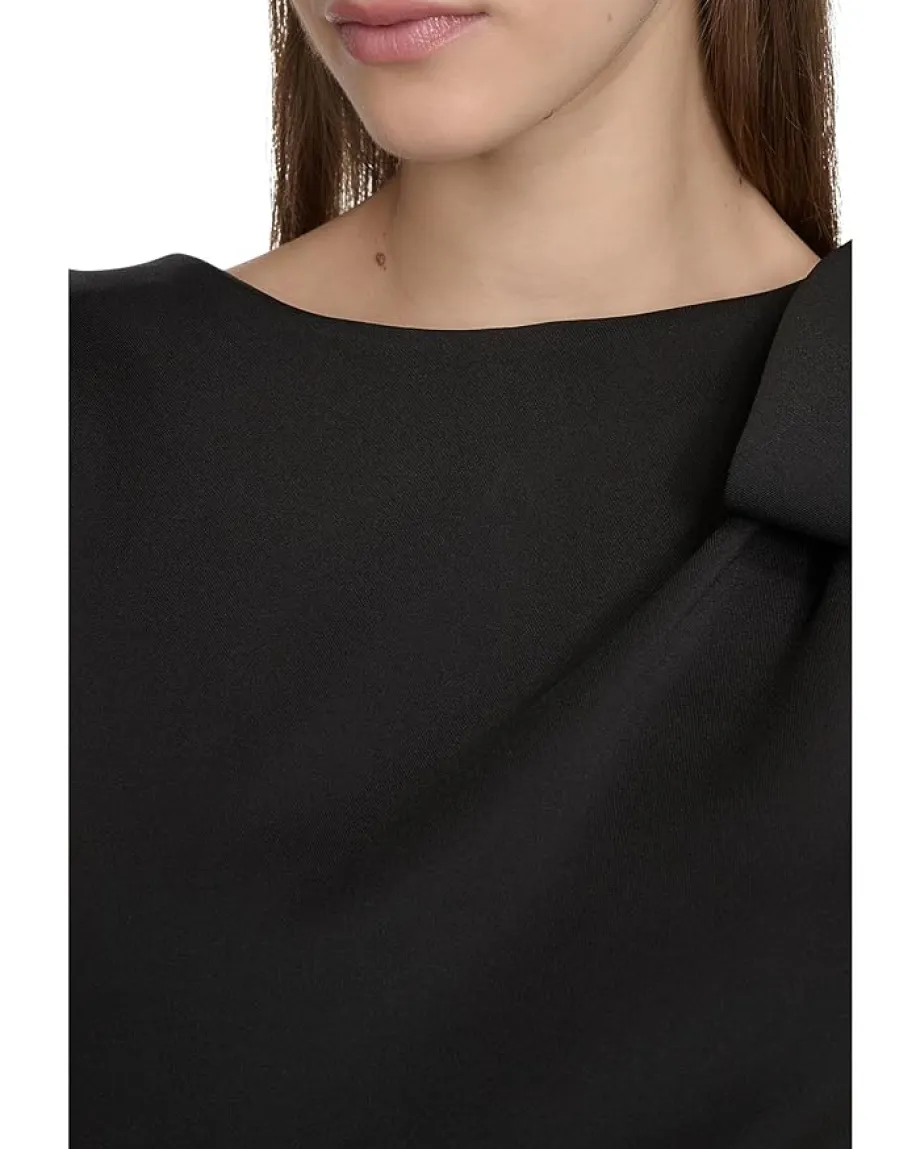 Calvin Klein Sleeveless Scuba Sheath Black Discount