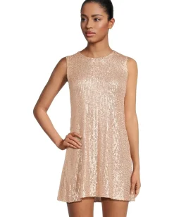 Norma Kamali Sleeveless Swing Mini Dress Baby New