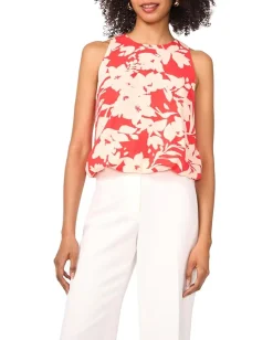 Women Vince Camuto Sleeveless Tank with Ballon Hem