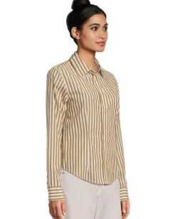 Women Lilla P Slim Fit Button-Down