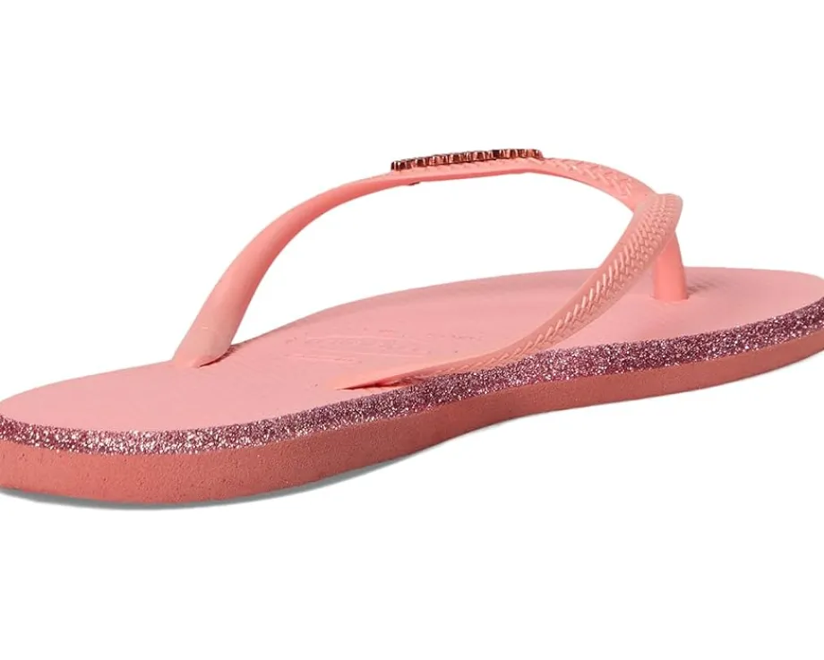 Women Havaianas Slim Point Glitter Sandals