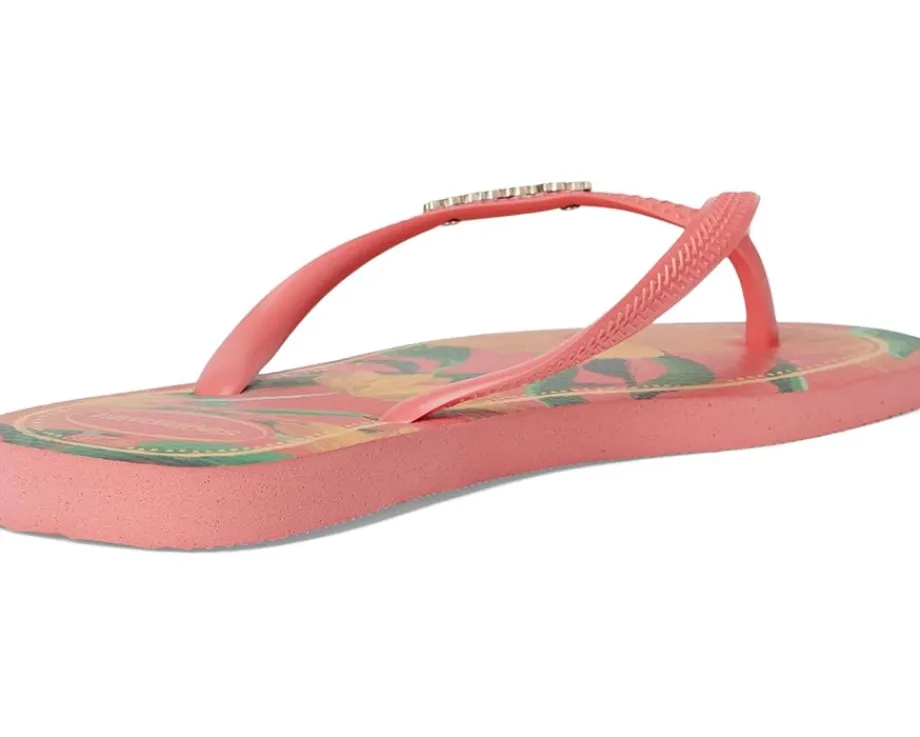 Women Havaianas Slim Tropicalia Vibes Sandals