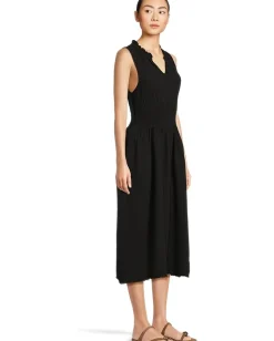 Women Mod-o-doc Smocked Waist Midi Tank Dress