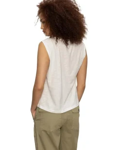 Sanctuary So Twisted Muscle Tee White Discount