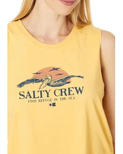 Women Salty Crew Soarin' Cropped Tank