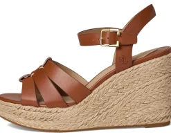 Women Lauren Ralph Lauren Soffia Calfskin Espadrille