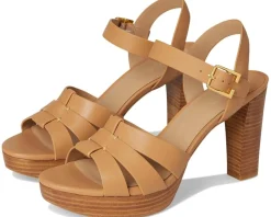 Women Lauren Ralph Lauren Soffia Nappa Leather Sandals
