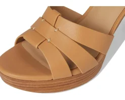 Women Lauren Ralph Lauren Soffia Nappa Leather Sandals