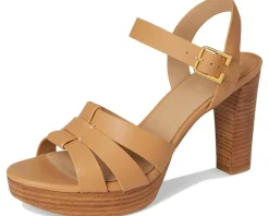 Women Lauren Ralph Lauren Soffia Nappa Leather Sandals