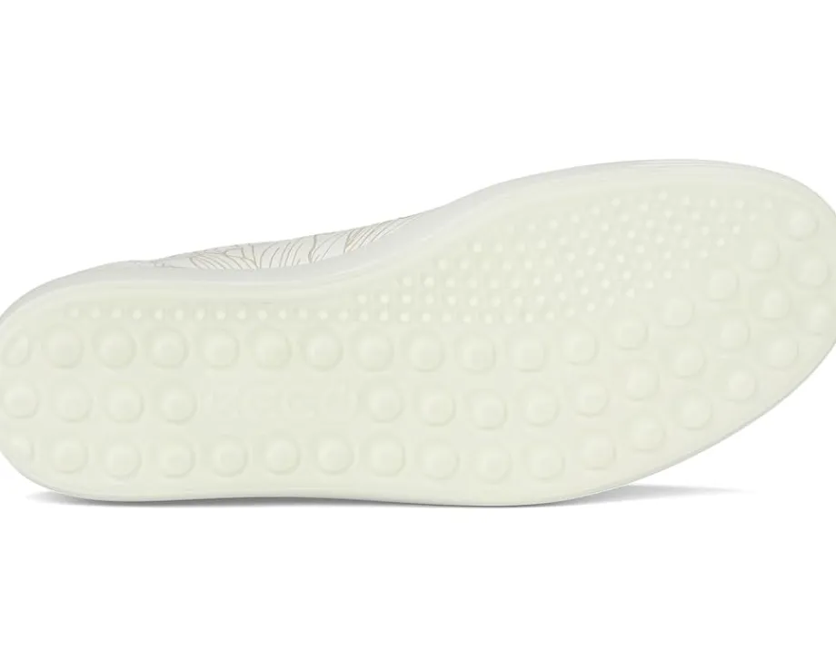ECCO Soft 7 Floral Sneaker White Floral Clearance
